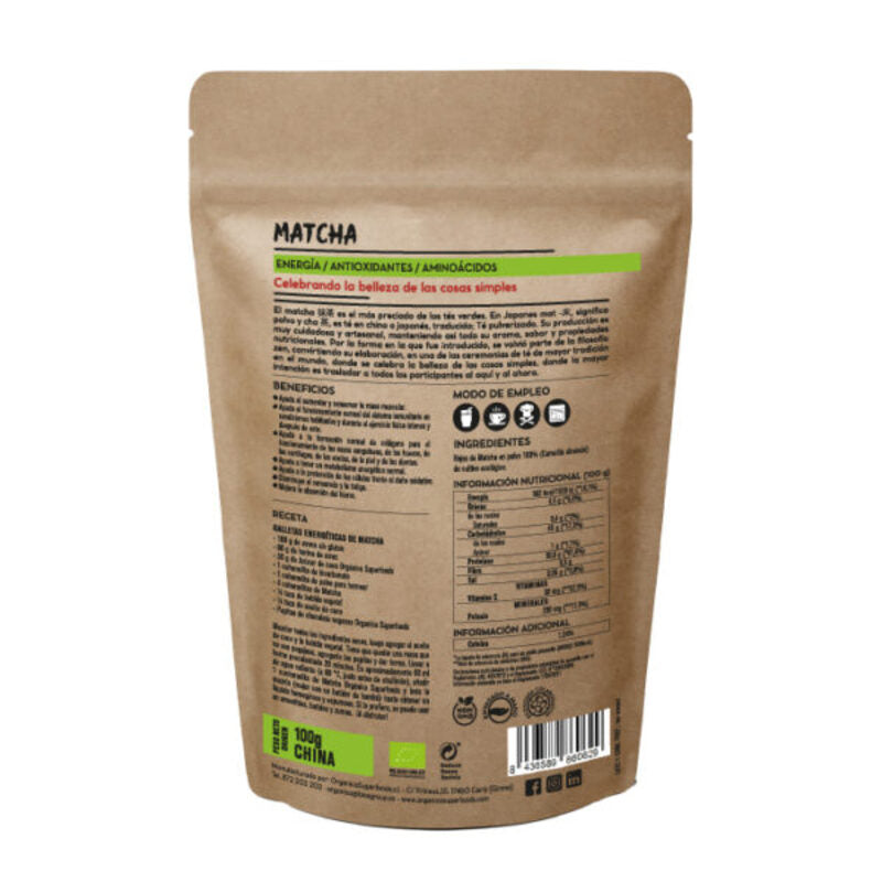 Matcha En Polvo Raw Sin Gluten Bio_1
