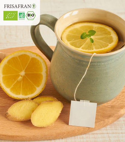 Infusión De Jengibre-limón |pirámides | Calidad | Frisafran 15 Uds_5