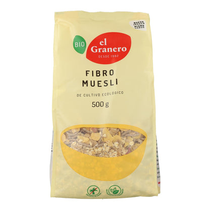 Muesli Fibro Orgânico El Granero, 500g