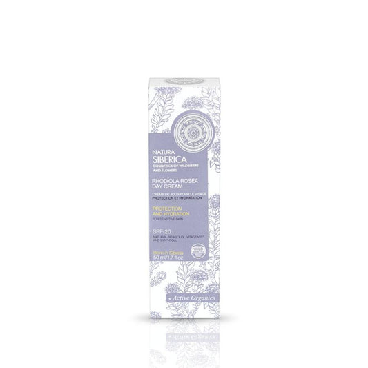 Natura Sibérica Creme de Dia para Proteção e Hidratação da Pele Sensível, 50 ml