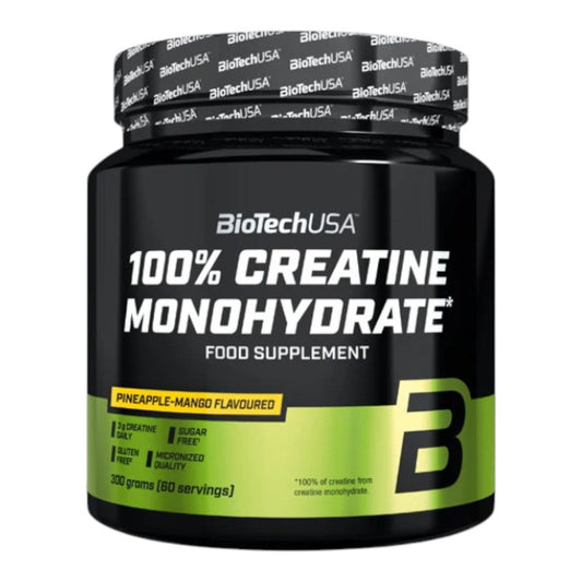 100% Creatine Monohydrate 300 Gr Sabores Piña - Mango_0