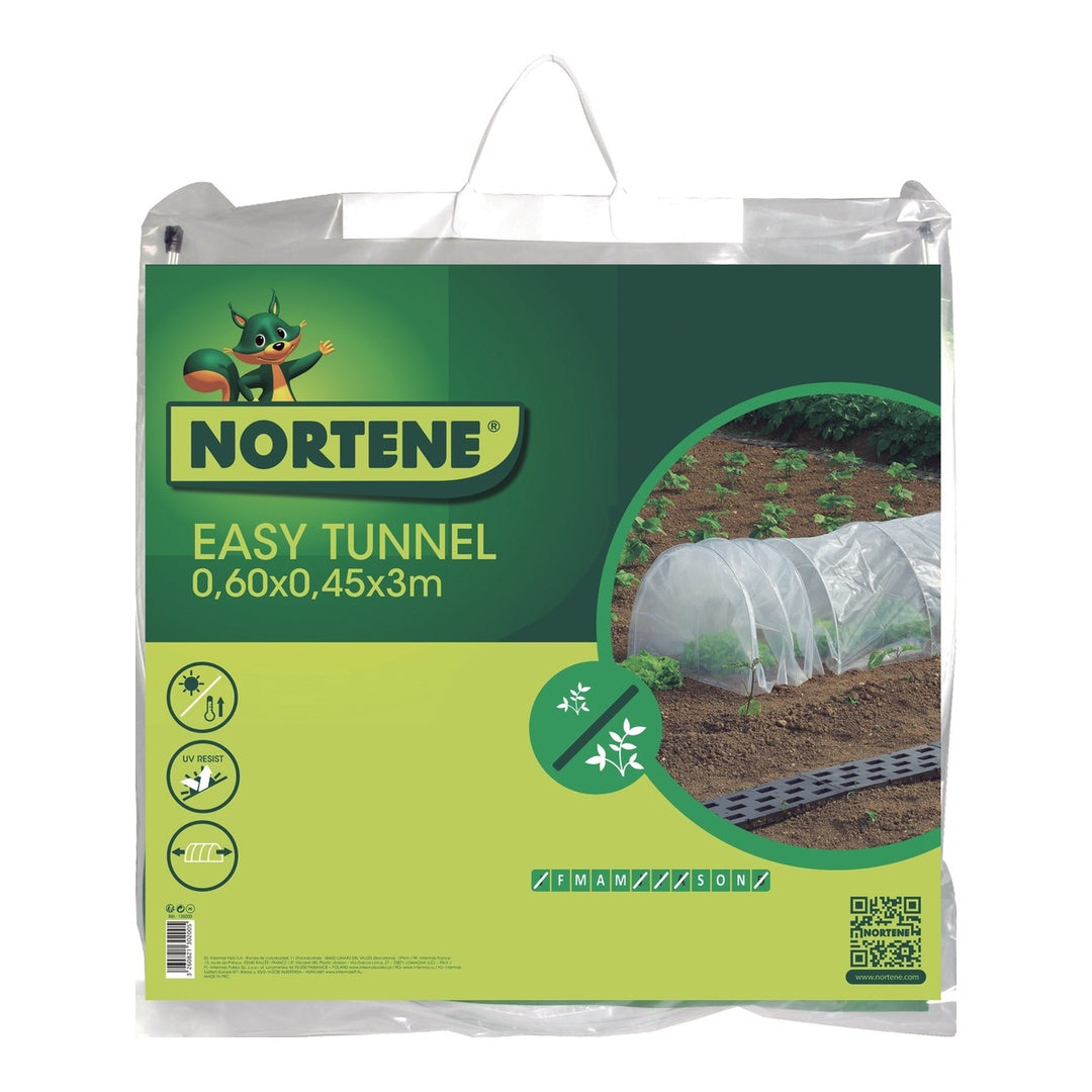 Tunel Acordeon Para Cultivos Eas Tunnel 0.6x0.45x3 M Nortene_0