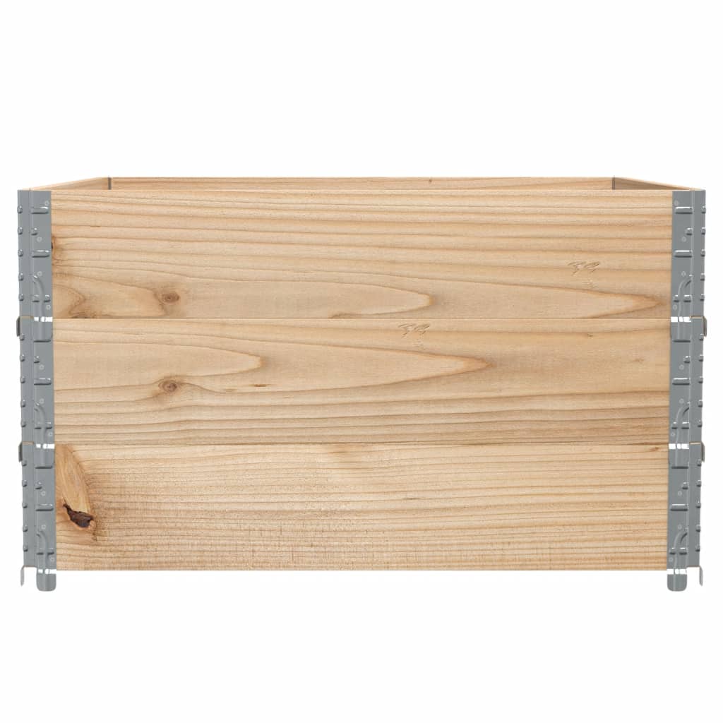 Jardinera De Madera Maciza De Pino 100x100 Cm_3