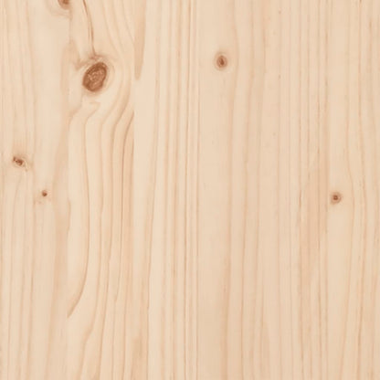 Aparador De Madera Maciza De Pino 60x34x75 Cm / Vetonek_1