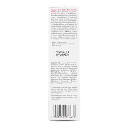 Sérum tratamiento cicatrices & acné Himalaya 30 ml
