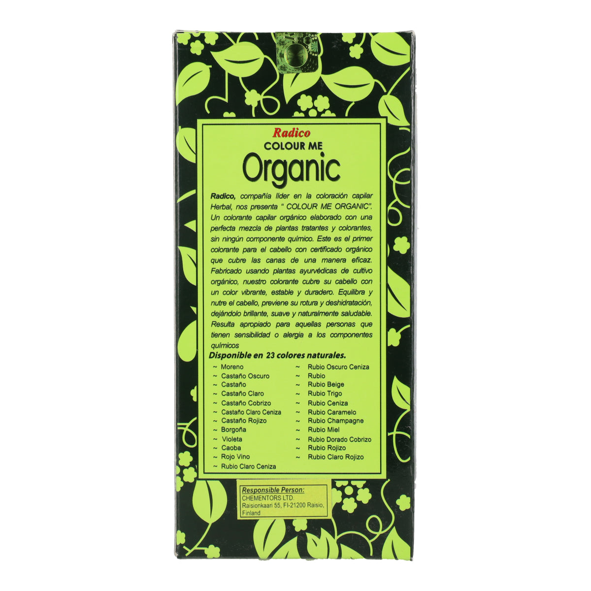 Corante Vegetal Radico Castanho Escuro 100 g