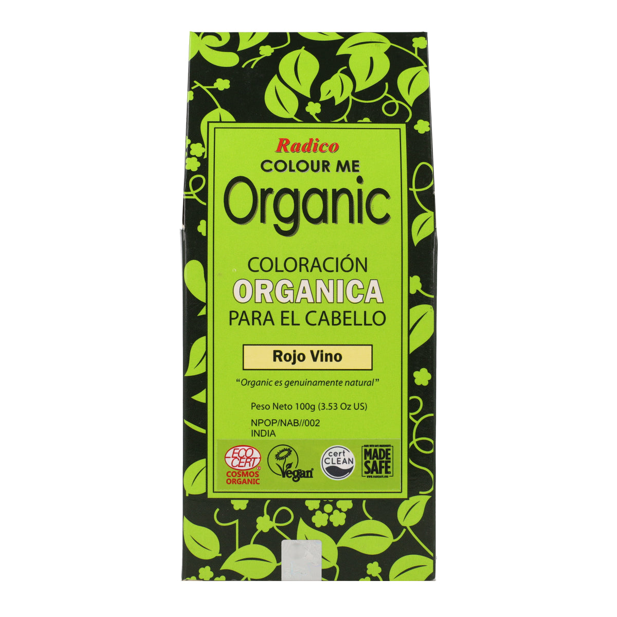 Corante vegetal vermelho vinho Radico 100 g