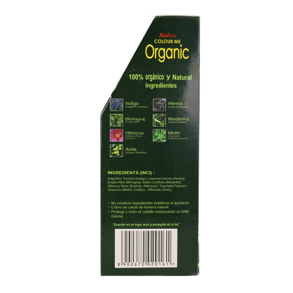 Tinta Vegetal para Cabelo Radico Castanho 100g