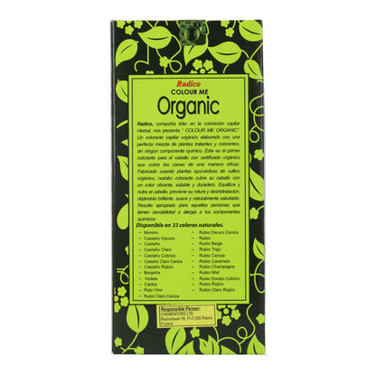 Corante vegetal loiro dourado acobreado Radico 100 g