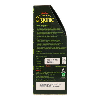 Tinte cabello vegetal rubio Radico 100 g