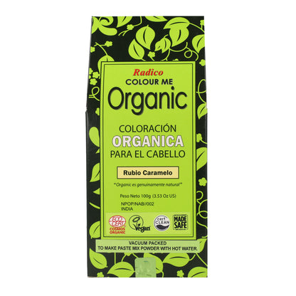 Corante vegetal loiro caramelo Radico 100 g