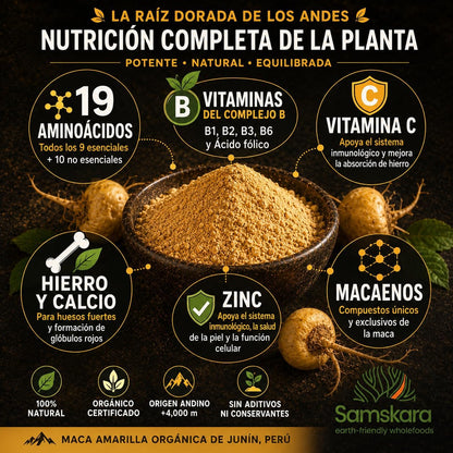 Maca En Polvo Bio - 4kg | Superalimento Ecológico Vegano Para Batidos, Smoothies Y Zumos, Sin Azúcares Añadidos_5