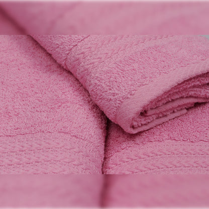 Juego De Toallas (3 Piezas) Rosa_2
