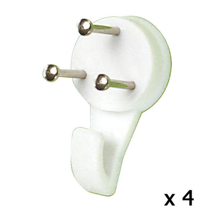 Cuelga Cuadros Gancho Pequeño (blister 4 Unidades) Clavar_0