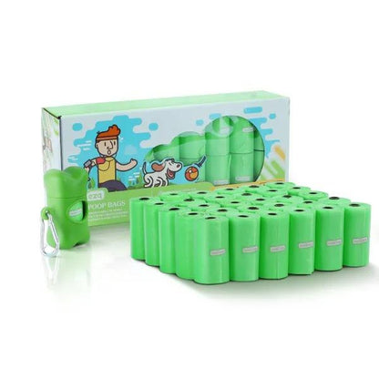 Sacos biodegradáveis ​​para cocó com dispensador 450 sacos - 30 rolos