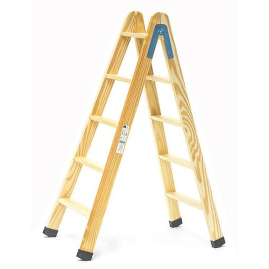 Escalera De Madera 5 Peldaños_0
