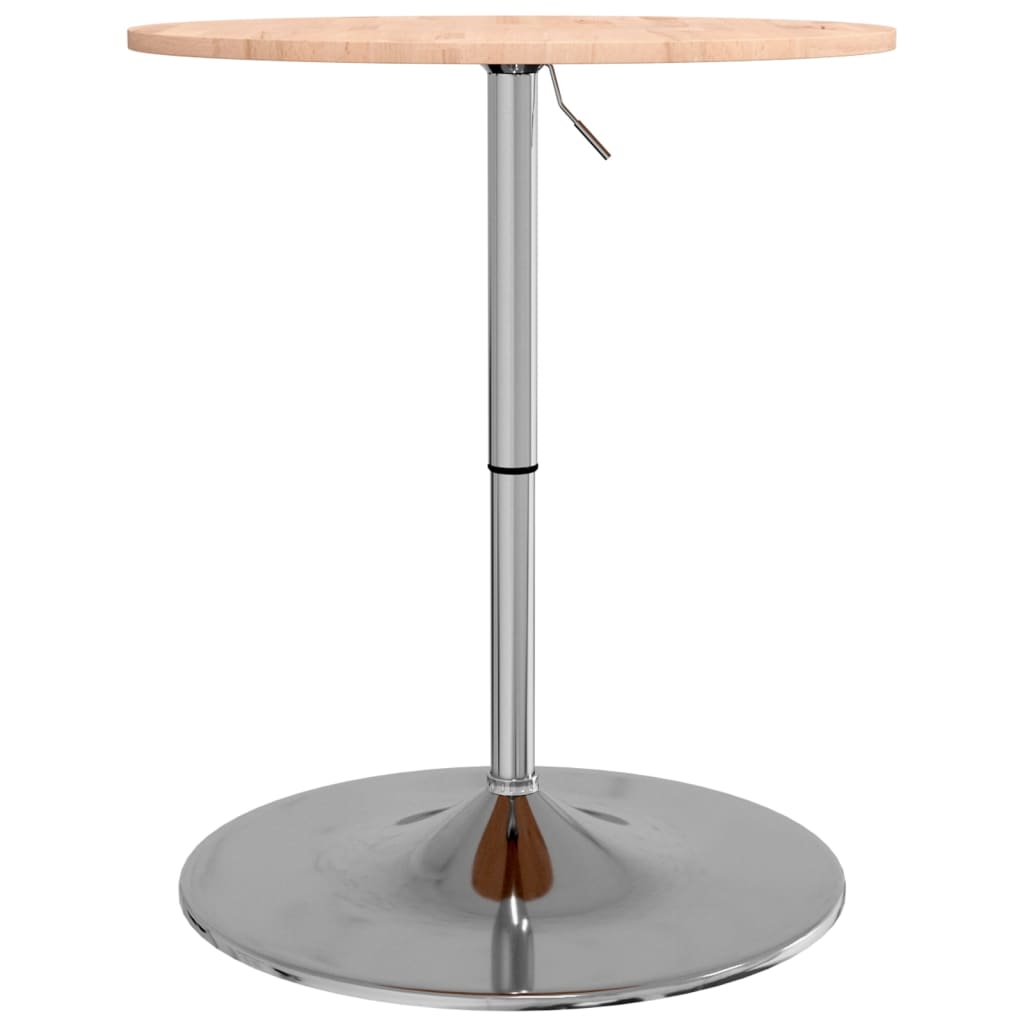 Mesa Alta De Madera Maciza De Haya Ø60x89,5 Cm_3