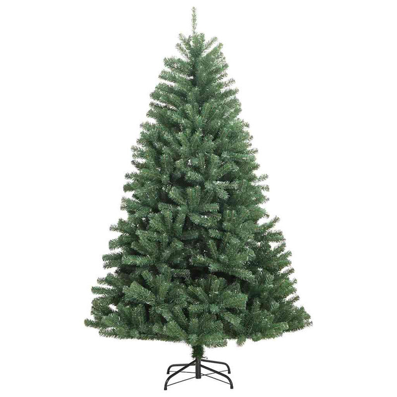 Vidaxl Árbol De Navidad Artificial Con Bisagras 300 Led Y Bolas 180 Cm_4