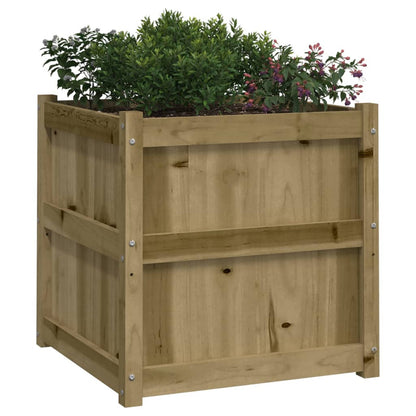 Jardineras De Exterior 2 Unidades Madera Impregnada De Pino_3