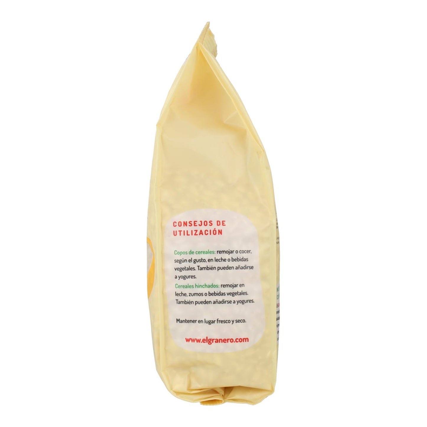Arroz integral tufado biológico El Granero, 125 g