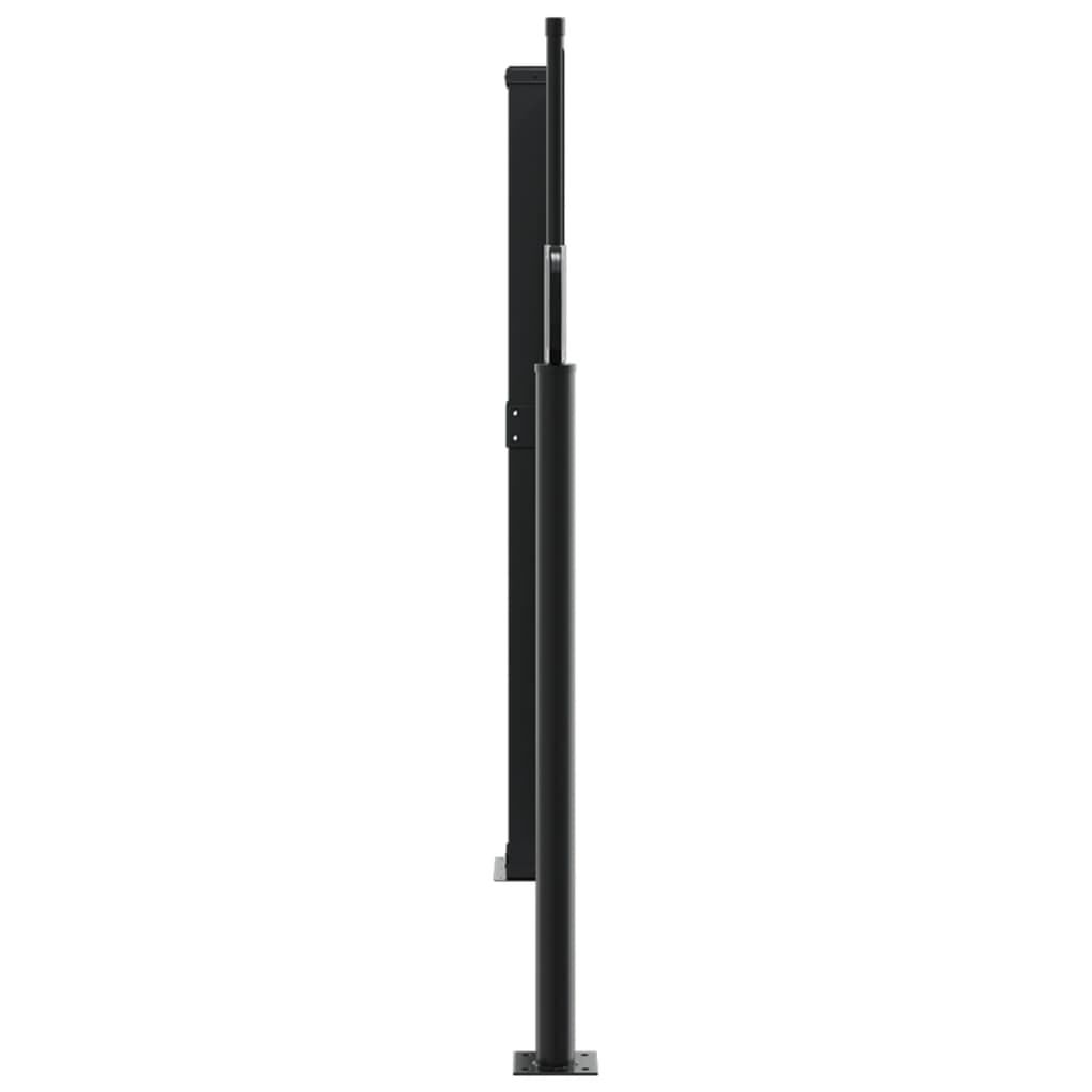 Vidaxl Toldo Lateral Retráctil Blanco 100x1000 Cm_3