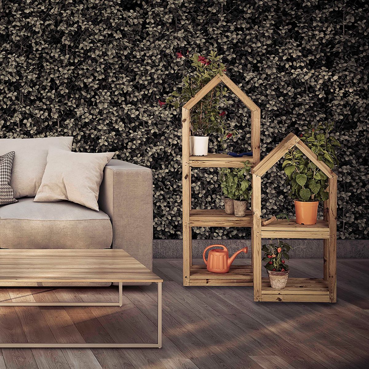 Estante de madeira para autoclave Campanile Outdoor S