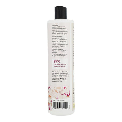 Champô intensificador de brilho com flor de hibisco e coco Planeta Huerto 500 ml