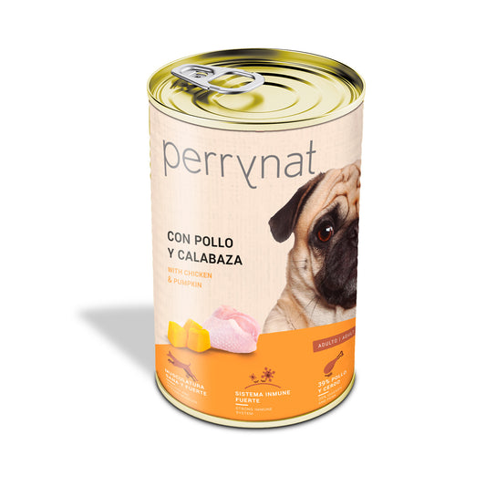 Perrynat Pollo Y Calabaza, 6 Latas X 800gr_0