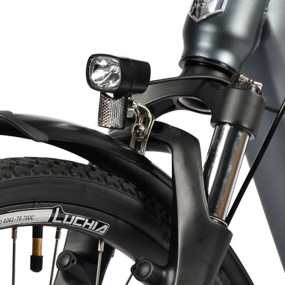 Antares 250w 36v 10ah (360wh) Bicicleta Eléctrica De Paseo - Rueda 29 Color Plateado_2