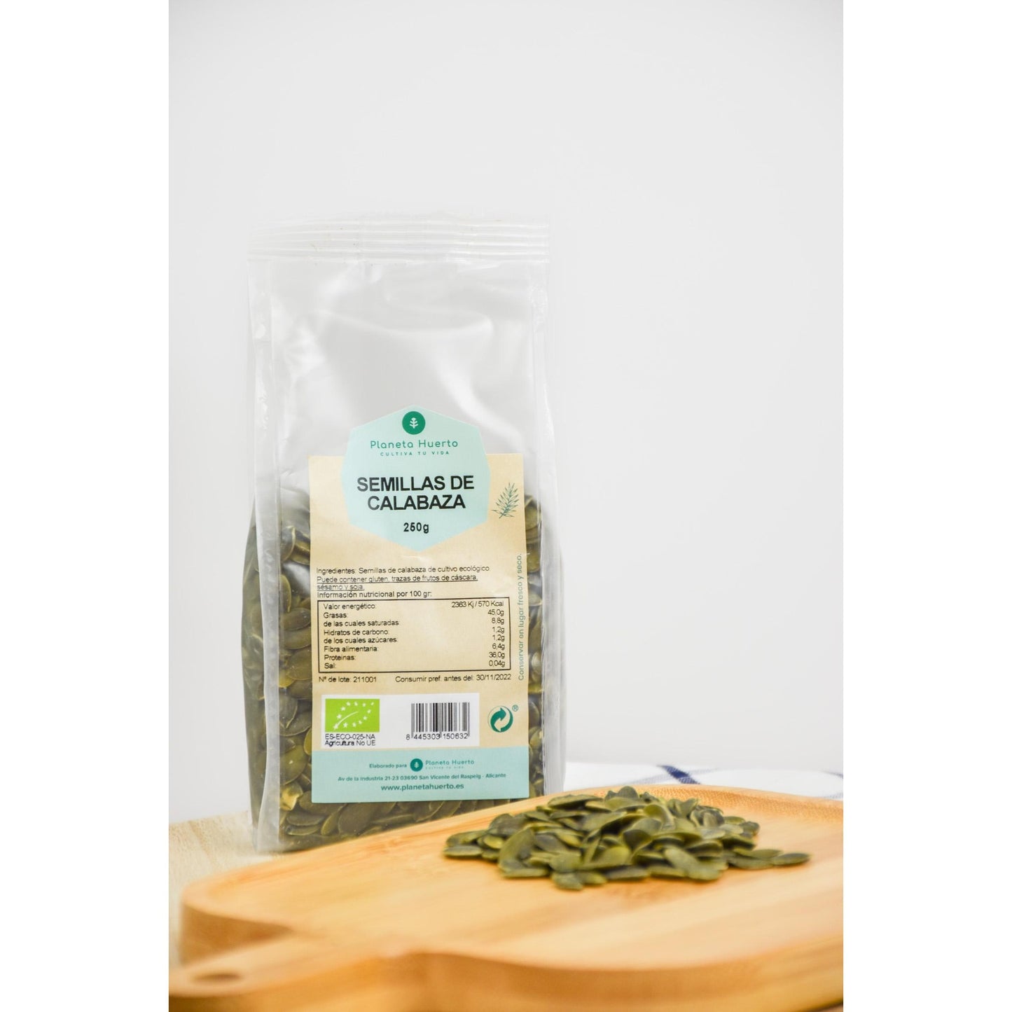 Planeta Huerto ECO Sementes de Abóbora 250 g