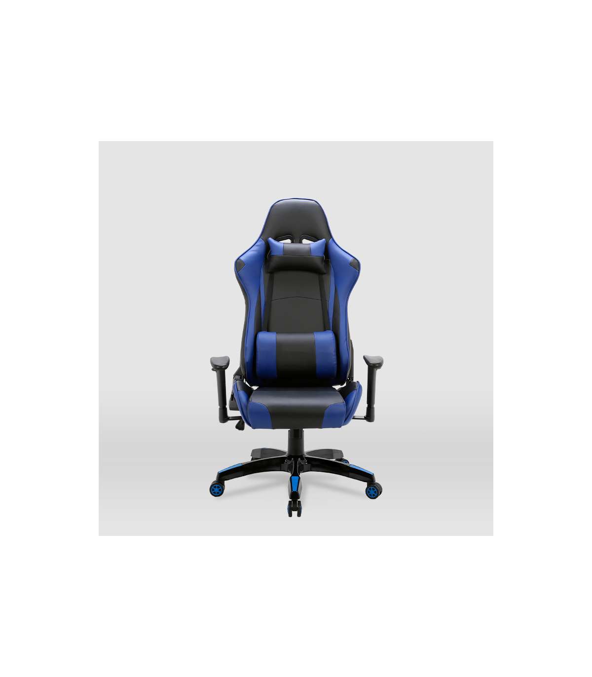 Silla Gaming Regina Tapizada En Piel Sintética Negro/azul, 126.5/133.5cm(alto) 70.5cm(anc_0
