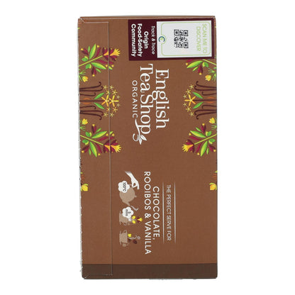 Chá Rooibos Biológico Chocolate e Baunilha English Tea Shop 40 g