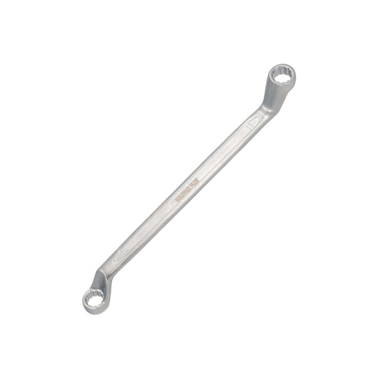 Llave Estrella Acodada Plus Acero Cromo Vanadio 10x11 Din 838. Llave Doble Boca Acodada, Llave Fija Estrella Acodada_0