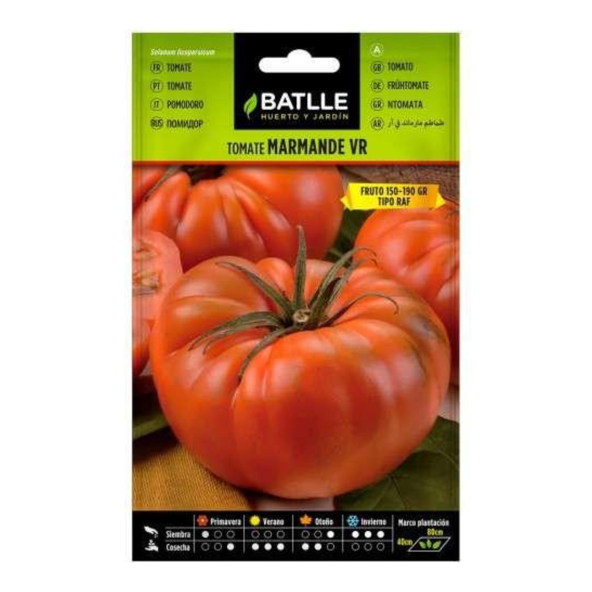 Sementes de tomate VR Batlle Marmande