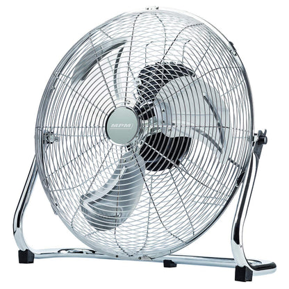 Ventilador Industrial Suelo, 35 Cm, Cuerpo Metal, 3 Aspas Metálicas, 3 Velocidades, Silencioso Mpm Mwp-04, Plata_0
