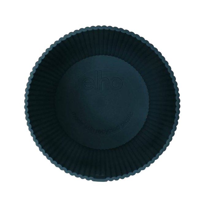 Vaso redondo dobrável Vibes azul escuro Elho 25 cm