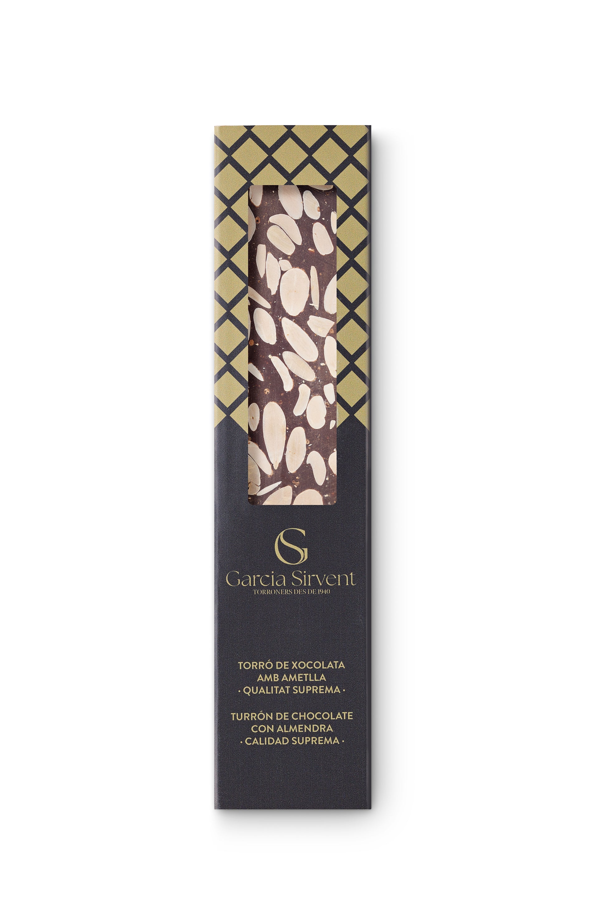 Turrón De Chocolate Con Almendra Garcia Sirvent 200 g