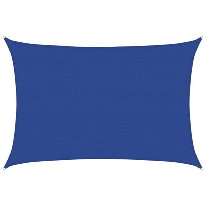 Vidaxl Toldo De Vela Rectangular Hdpe Azul 160 G/m² 4x6 M_0