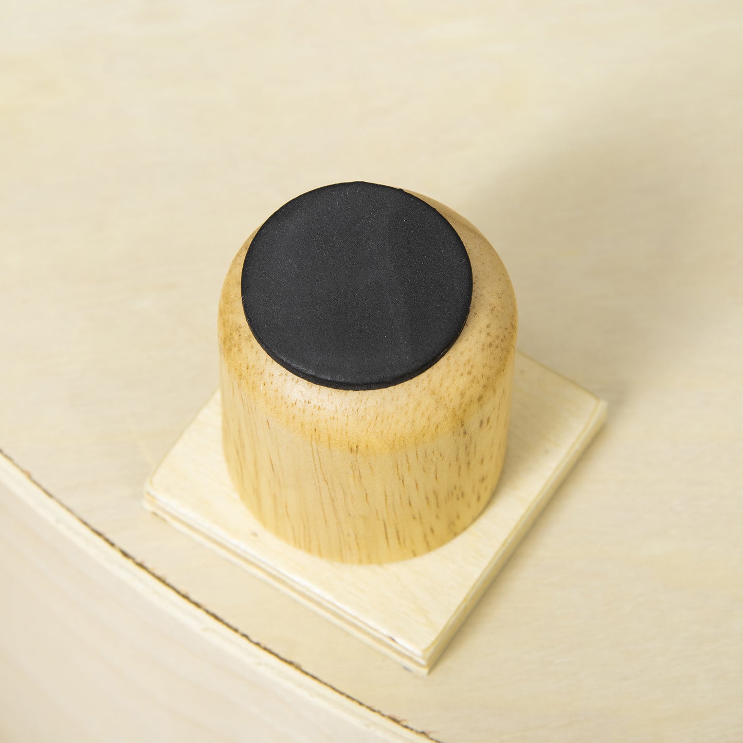 Pawhut Cama De Madera Para Perros Con Cojín Acolchado Patas Elevadas Ø59x23,5 Cm_3
