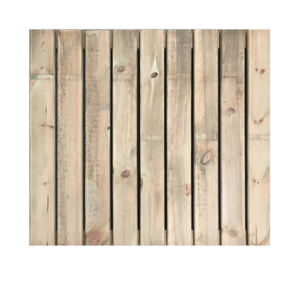 Baldosa / Tarima Kona De Madera Tratada Vidahuerto 100x100x4 Cm_2