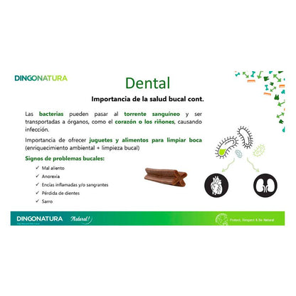 Moments Dog Dental Mini Médio 500 g Snacks dentários para cães