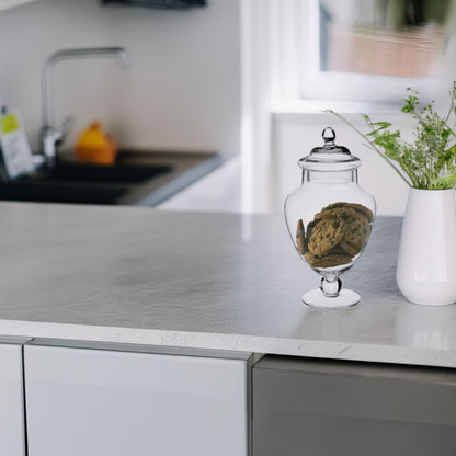 Wellhome - Tarro De Cristal Para Caramelos Con Pie 2,1l_3