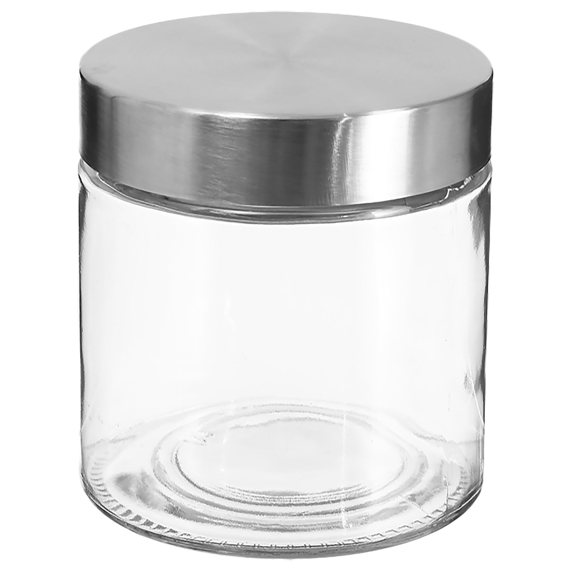 Well Home Tarro Hermético Ø11x12cm De Vidrio Y Acero Inoxidable 750ml_0