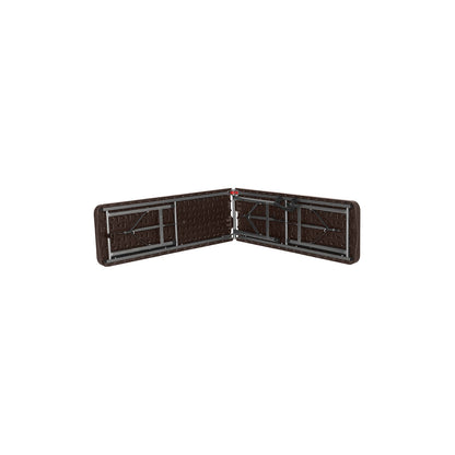 Banco Plegable Catering Efecto Ratán 180x30x43cm 7house_3