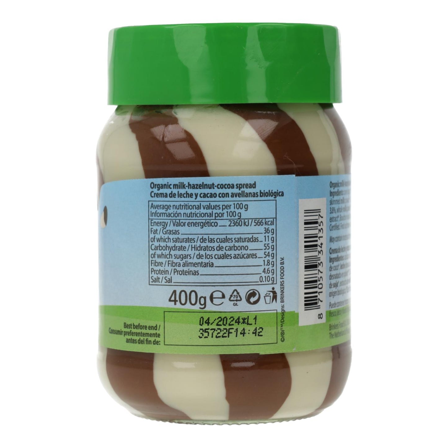 Nuscobio Duo Creme Chocolate 400 g