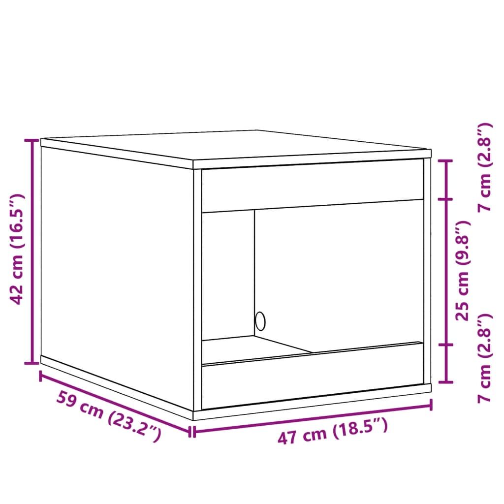 Vidaxl Mueble Arenero Para Gatos Madera Marrón Roble 47x59x42 Cm_2