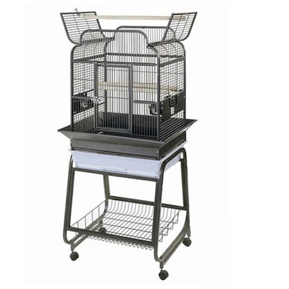 Strong Jaula Para Loros Villa Gaia Gris Silverstone 56x43x160 Cm_0