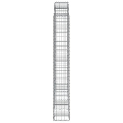 Cestas De Gaviones 4 Uds Forma De Arco Hierro 200x30x200/220 Cm_4