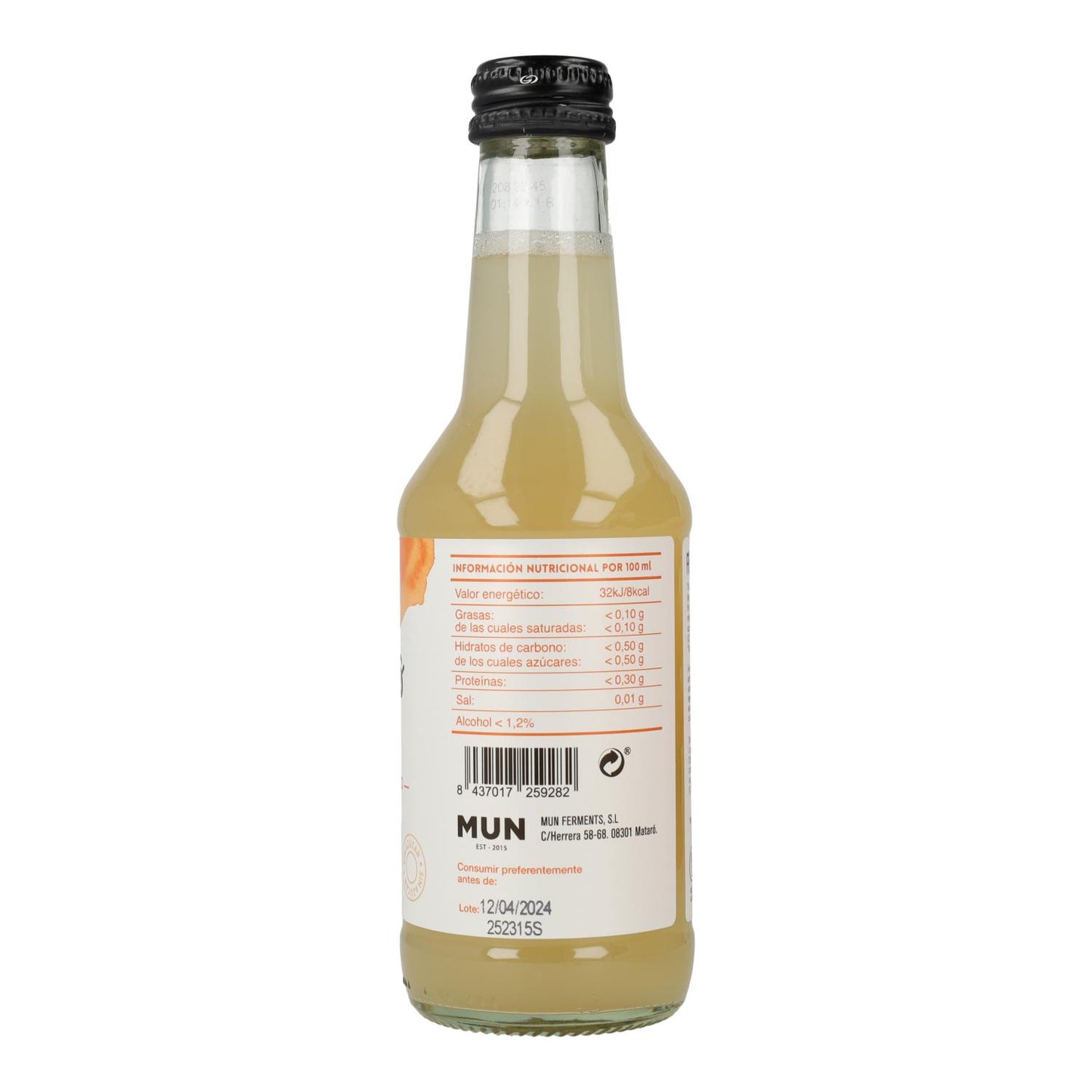 Chá Kombuchá Flores Kombutxa 250 ml