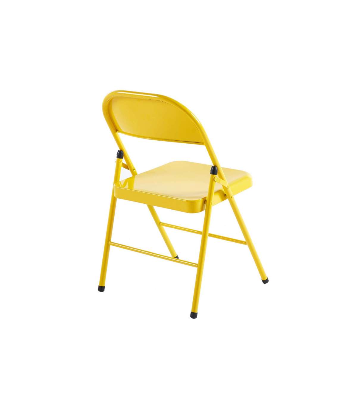 Pack De 6 Sillas Folk Metálicas En Amarillo, 46cm(ancho) 87cm(altura) 46cm(fondo)_1